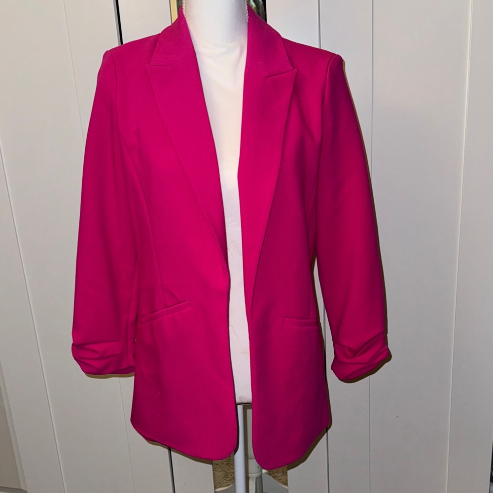 Nine West Fuchsia Blazer